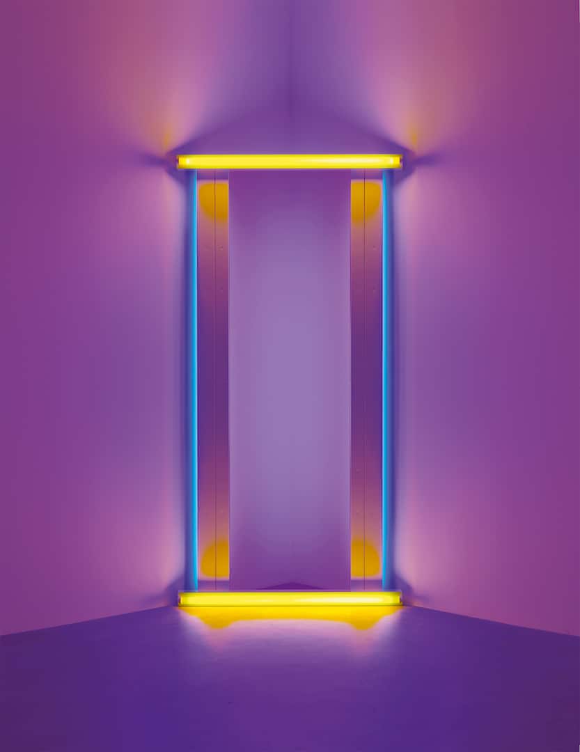 Dan Flavin: untitled (to Barnett Newman) four, 1971, Christoph Seibt Collection Contemporary Art, Hamburg © Estate of Dan Flavin / VG Bild-Kunst, Bonn 2022 / Foto: David Zwirner Gallery, New York