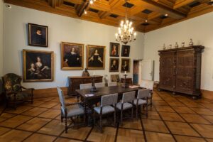 Einblick in den Treppensaal des Ludwig Roselius Museums, Foto: Patric Leo