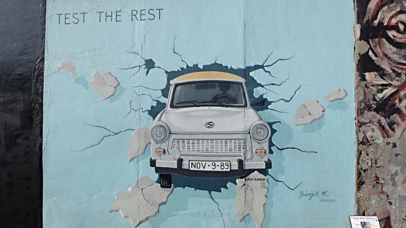 Einst Berliner Mauer – Heute die längste Open-Air-Galerie der Welt - Archiviert