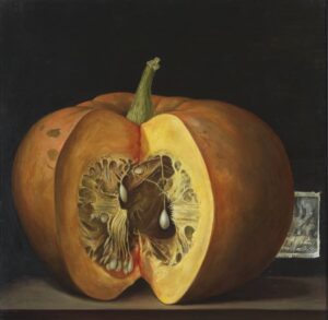 Volker Stelzmann, Herbst '75, Mischtechnik auf Hartfaser, 70 x 71 cm, Lindenau-Museum Altenburg Foto: © Falko Behr 