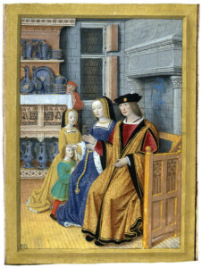 So könnte eine mittelalterliches Wohnzimmer ausgesehen haben.