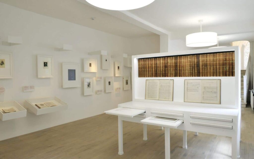 Blick in die Ausstellung „Händel – der Europäer“ © Stiftung Händel-Haus