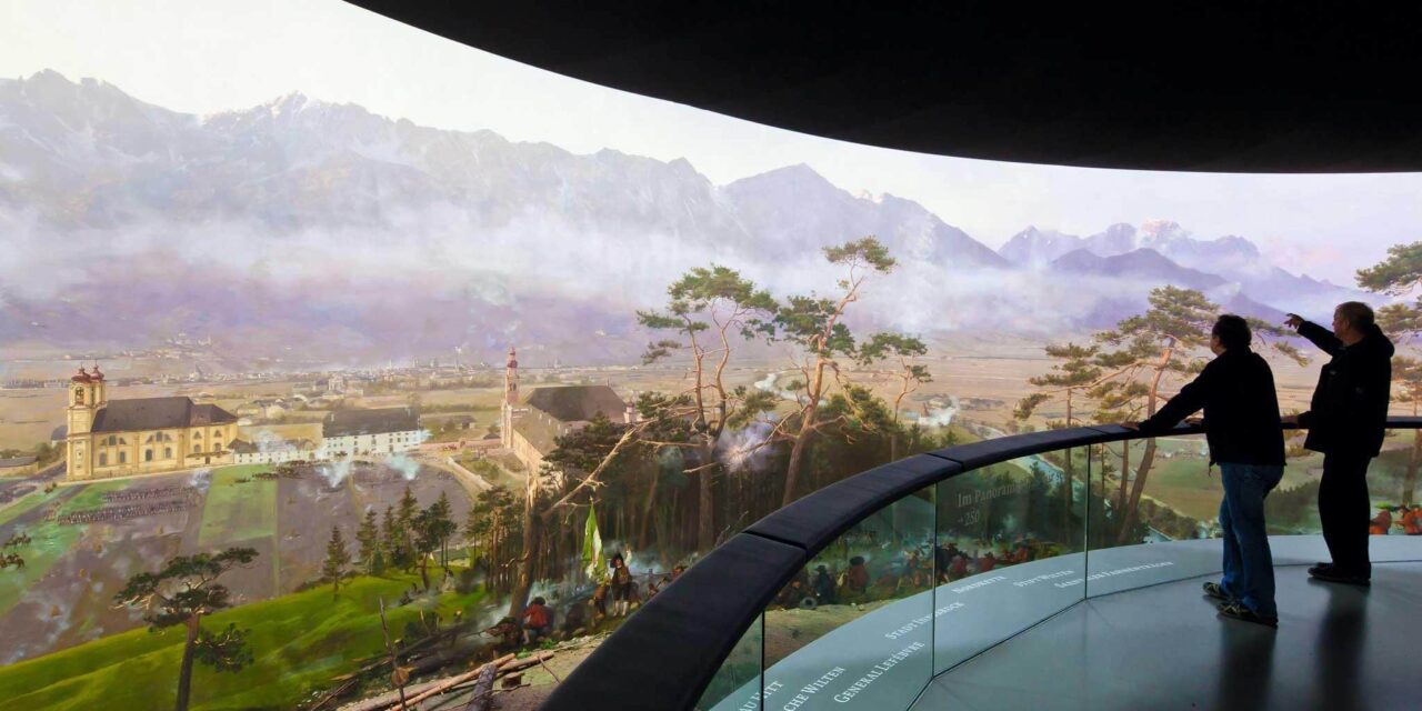 Das TIROL PANORAMA mit Kaiserjägermuseum