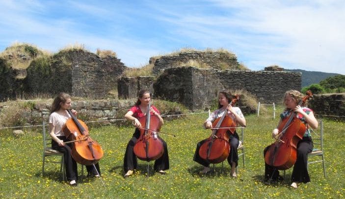 Konzert im Mozarteum Salzburg: Heldinnenleben. Die Kolophonistinnen - Archiviert