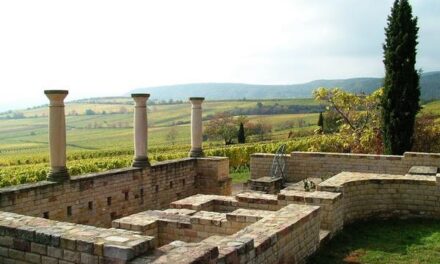 Die fast 2000 Jahre alte römische Villa Weilberg in Bad Dürkheim in der Pfalz
