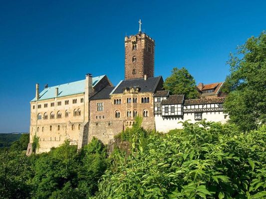 Wartburg - Ansicht von Osten - Foto: A. Nestler
