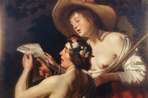 Jan van Biljert, singende Hirten, 17. Jh., Von der Heydt Museum Wuppertal