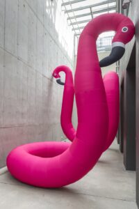Cyril Lancelin, flamingo one arch, 2019, Foto: Otto Saxinger