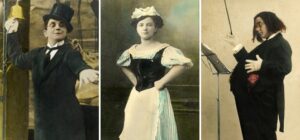 Liesl Karlstadt, Ausruferin, Köchin und Kapellmeister, um 1920 © Valentin Museum