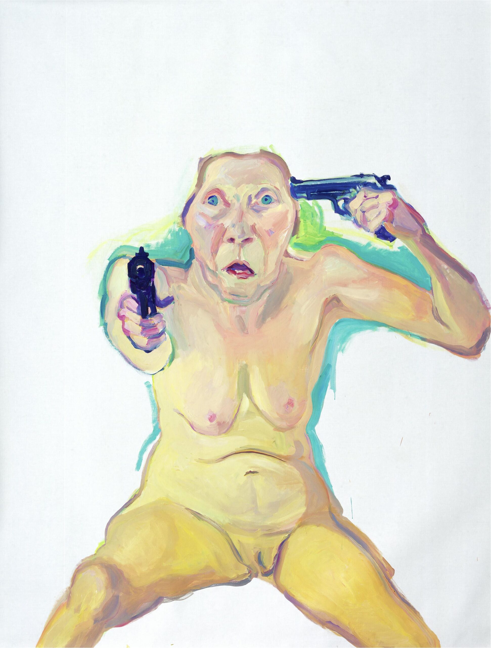 Maria Lassnig, Du oder Ich, 2005, Privatsammlung, Courtesy Hauser & Wirth Collection Services, © Maria Lassnig Stiftung / VG Bild-Kunst, Bonn 2022, Foto: Stefan Altenburger Photography Zürich