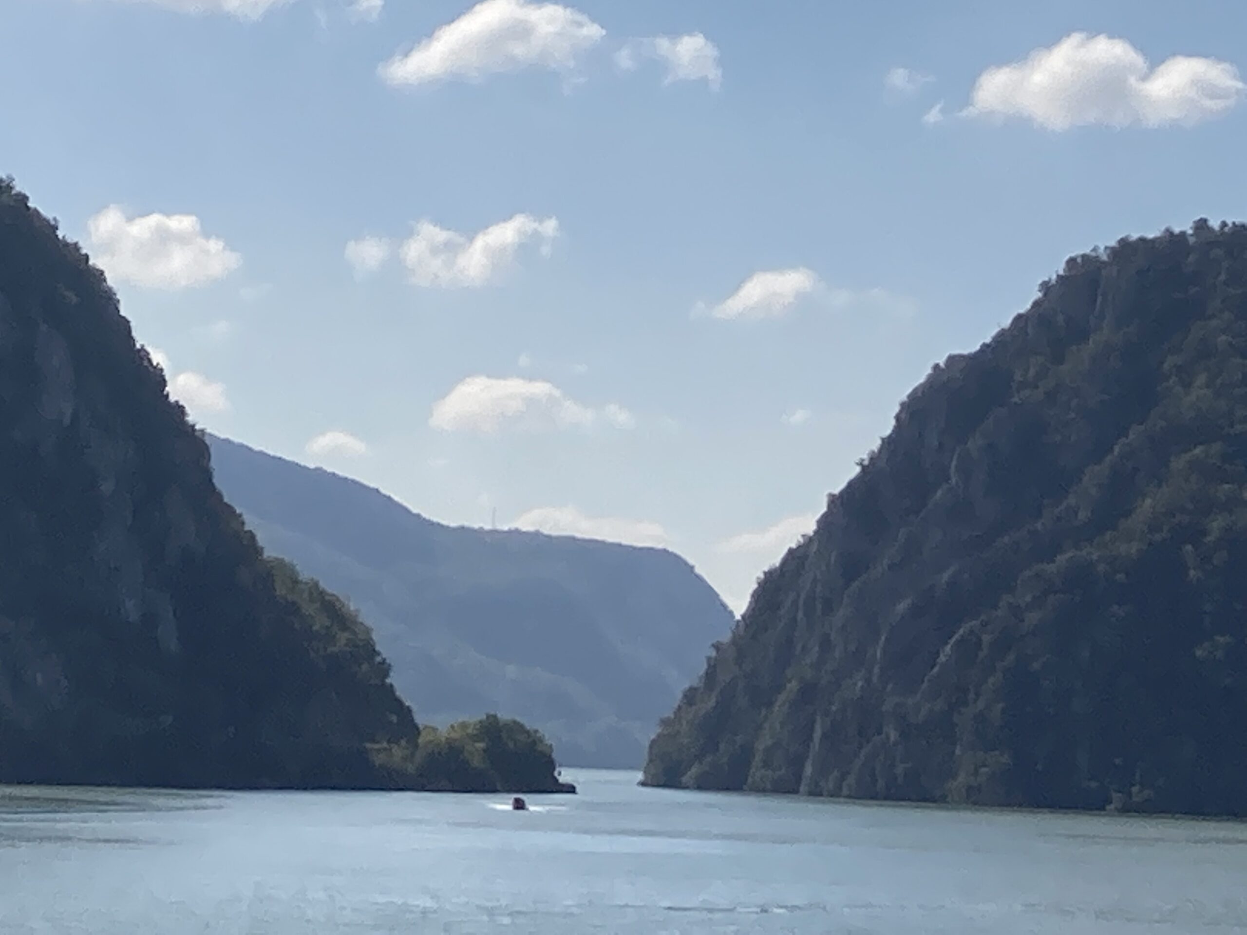 Donau beim Eisernen Tor, Rumänien, Foto: DZM Ulm