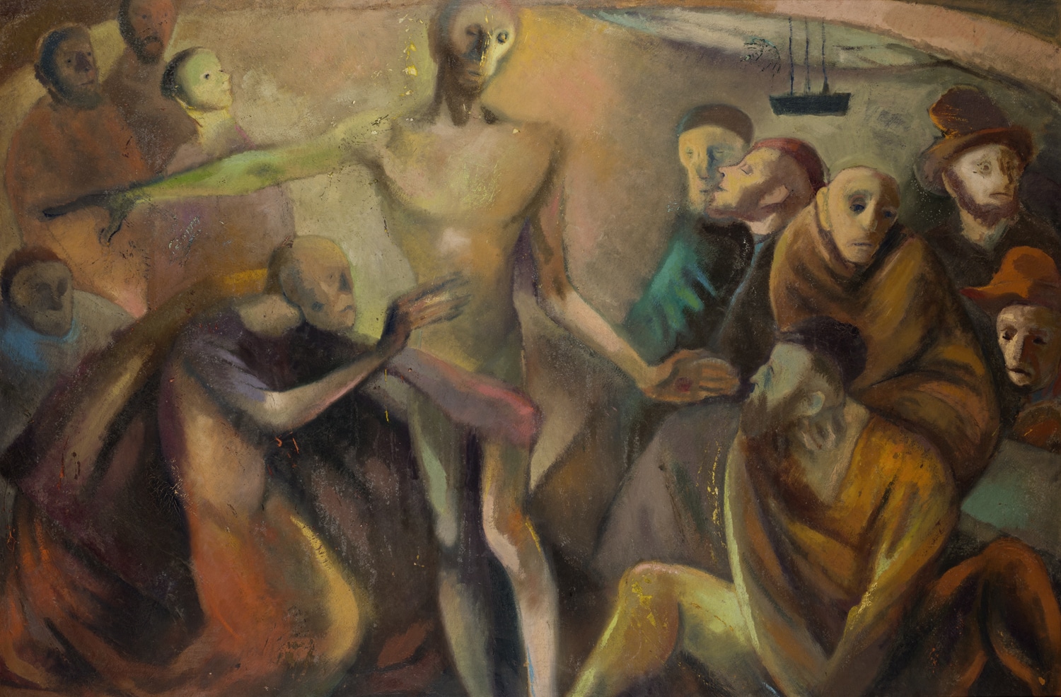 Unbekannter jüd. Künstler © Dokummentationsarchiv des Österreichischen Widerstandes, Foto: Christoph Fuchs