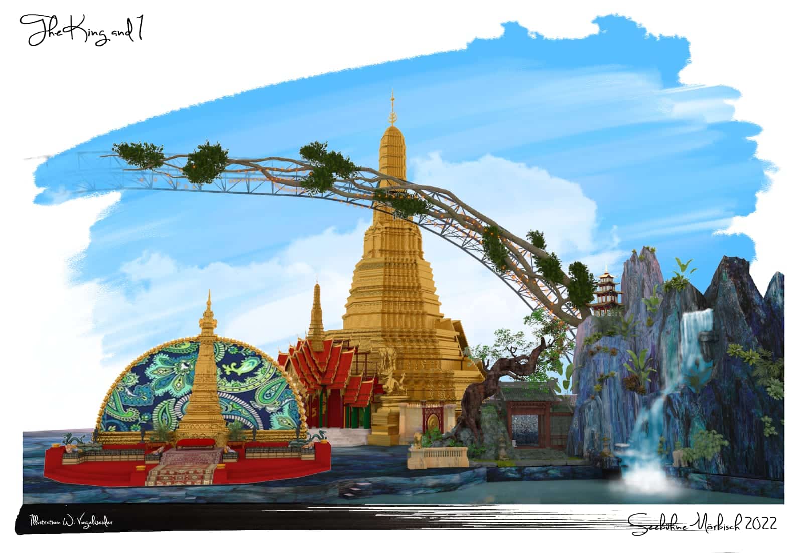 Seefestspiele Mörbisch 2022, „Der König und ich” © Walter Vogelweider