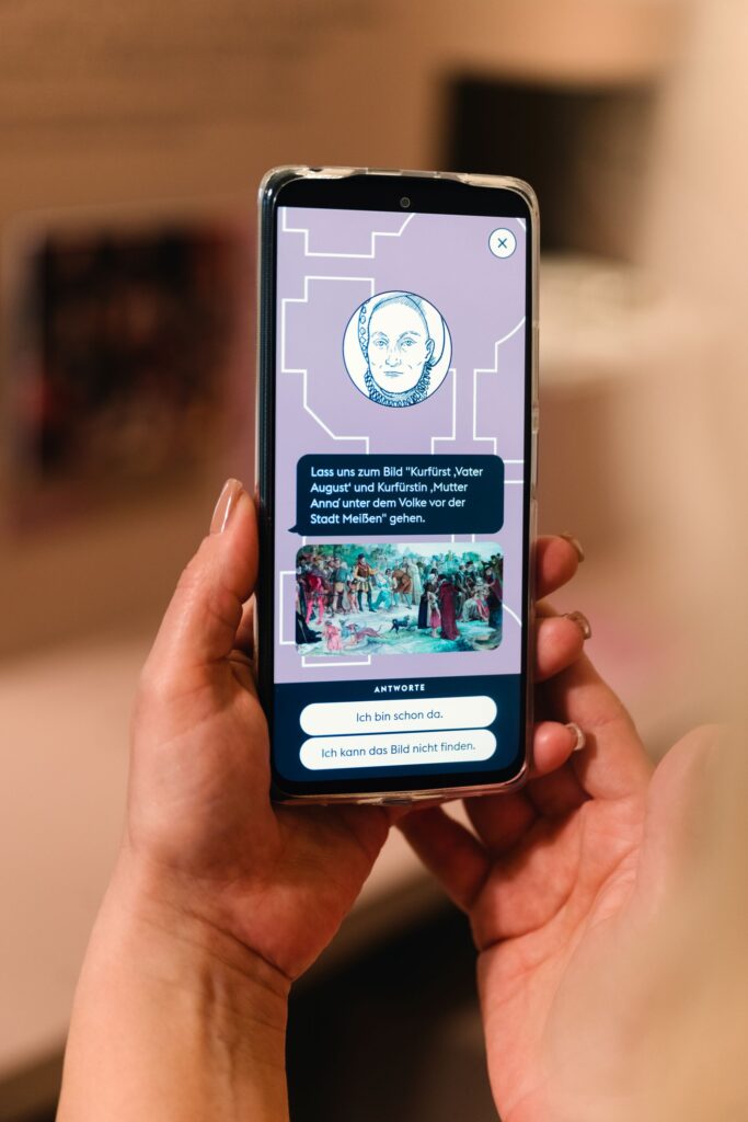 App „Kurfürst mit Weitblick – Das Leben und Wirken von Landesvater August von Sachsen” © Carsten Beier