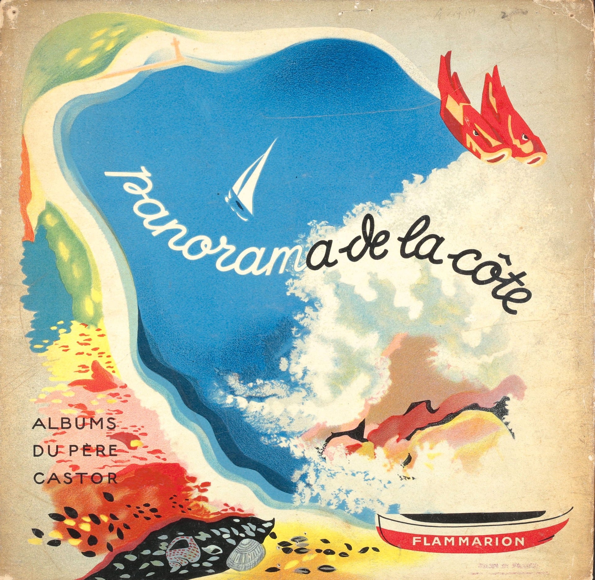 Marie Colmont, Panorama de la Cote, 1938 Illustrationen: Alexandra Exter © MAK Wien