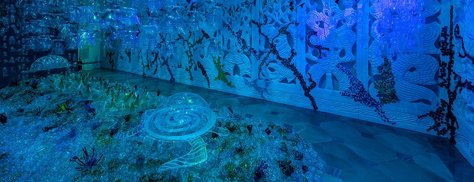 Kunsthistorisches Museum Wien: George Nuku – Bottled Ocean 2122 - Archiviert