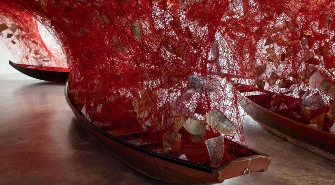 Landesgalerie Niederösterreich in Krems: Chiharu Shiota - Archiviert