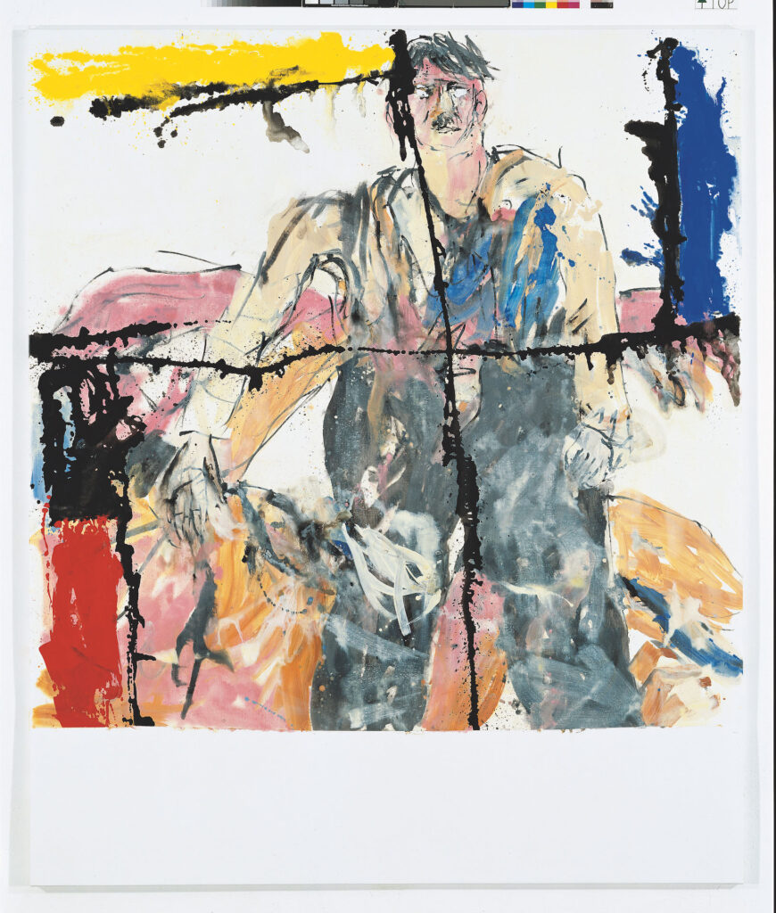 Georg Baselitz, Drug (Remix), 2008, Öl auf Leinwand, Sammlung Würth, Inv. 11476, © Georg Baselitz, Foto: J. Littkemann, Berlin.