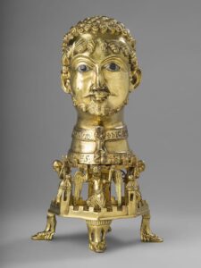 Cappenberger Kopf, um 1150/60 Selm-Cappenberg © Katholische Pfarrgemeinde Sankt Johannes Evangelist, Foto: Stephan Kube, Greven