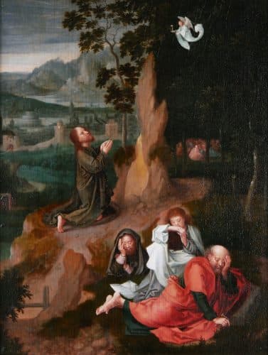Adriaen Isenbrandt, Gebet am Ölberg, um 1530/40 © Museum für Kunst und Kulturgeschichte, Joana Maibach