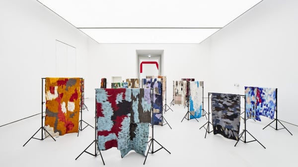 Installationsansicht Kunsthalle Mainz: Hana Miletić: txt, Is Not Written Plain (draft VI), 2017