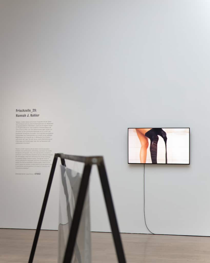 Hannah J. Kohler, möglich / unmöglich, 2019, Ausstellungsansicht "Frischzelle_29 © Hannah J. Kohler / Foto : Hannah J. Kohler