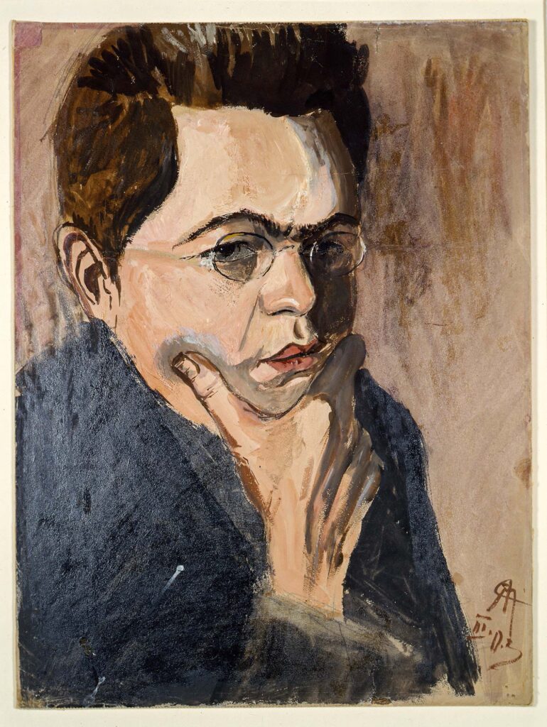 August Macke, Porträt Hans Thuar, 1903 © Kunstmuseum Bonn, Foto: Reni Hansen