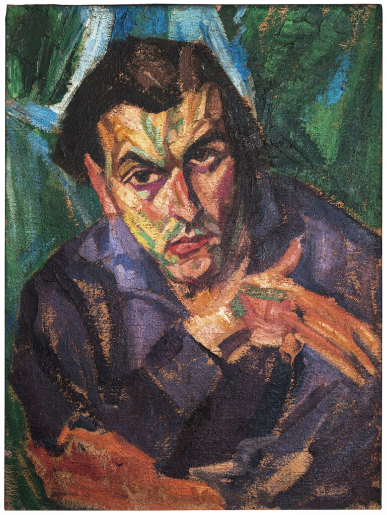 Hans Thuar, Porträt W. Sch. (Walter Schede), 1923 © Privatbesitz, Foto: Axel Hartmann Fotografie, Köln