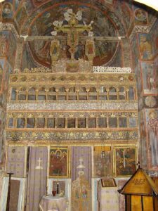 Ikonostase der Klosterkirche © Țetcu Mircea Rareș