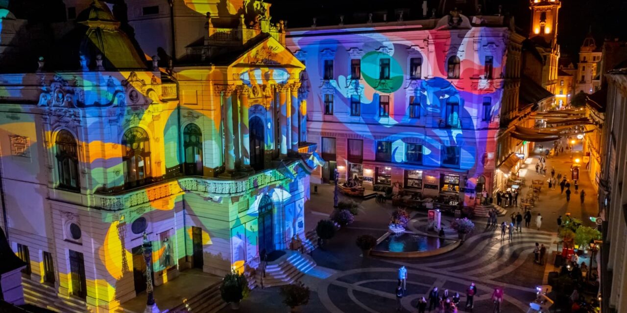 Zsolnay Light Festival in Pécs