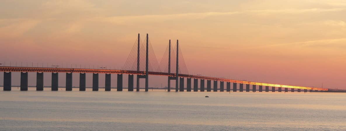 Öresundbrücke. Die Verbindung zwischen Kopenhagen und Malmö!
