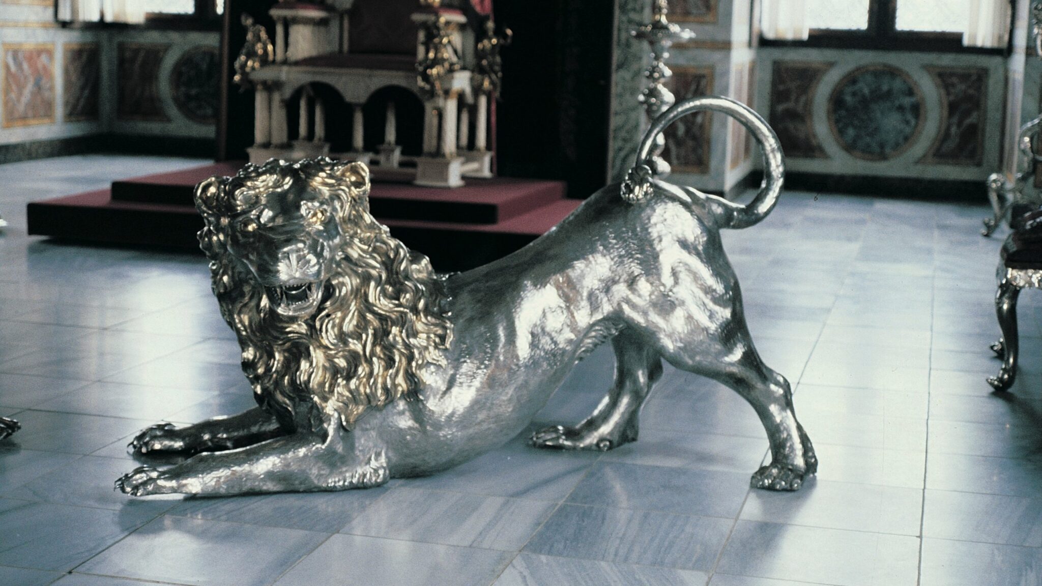 Schloss Rosenborg Innenansicht, Skulptur © Kongernes Samling Rosenborg