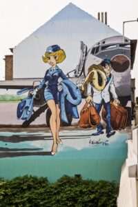 Natacha (François Walthéry) - Rue Jan Bollen