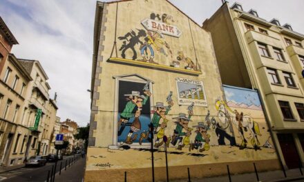 Comic-Strip-Route in Brüssel