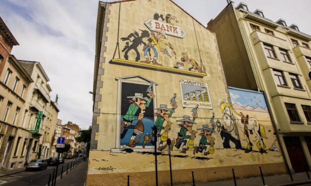 Comic-Strip-Route in Brüssel