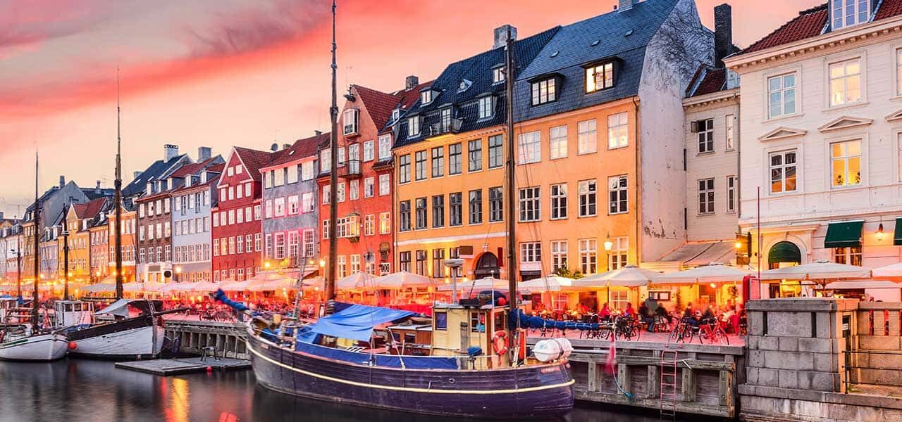 Nyhavn. Das berühmte Hafenviertel Kopenhagens
