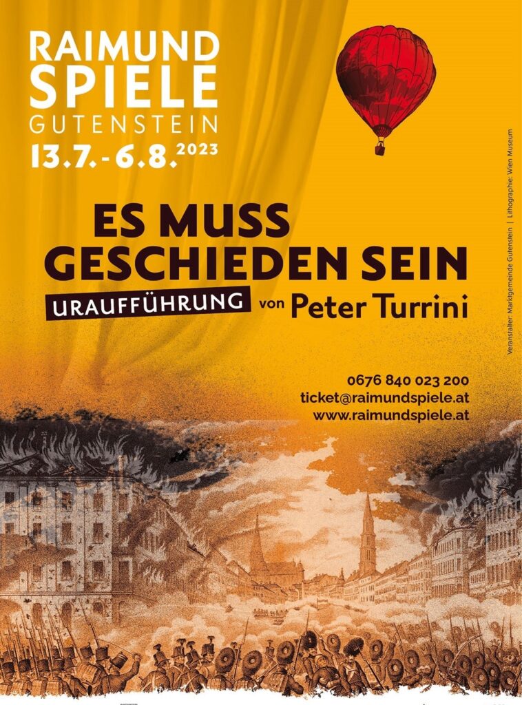 Plakatsujet Raimundspiele Gutenstein © Raimundspiele Gutenstein