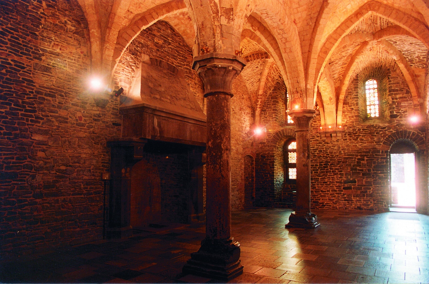 Blick ins innere der Burg Gravensteen © Stad Gent