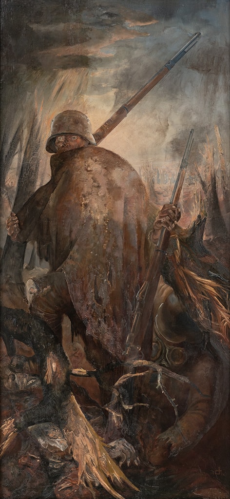 Otto Dix, Grabenkrieg, 1932, Kunstmuseum Stuttgart © VG Bild-Kunst, Bonn 2023