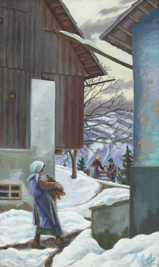 Werner Berg, Durchblick, 1939 © Werner Berg Museum