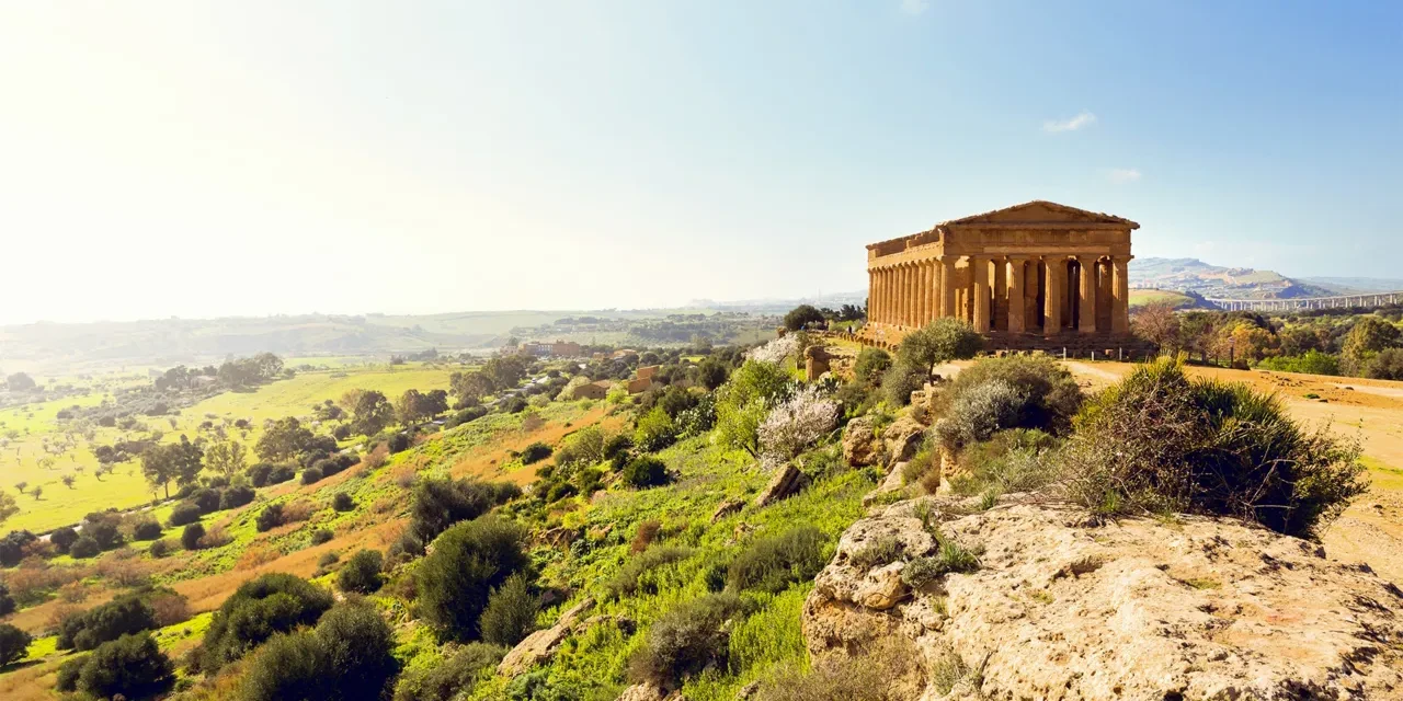 Archäologische Stätten von Agrigent auf Sizilien