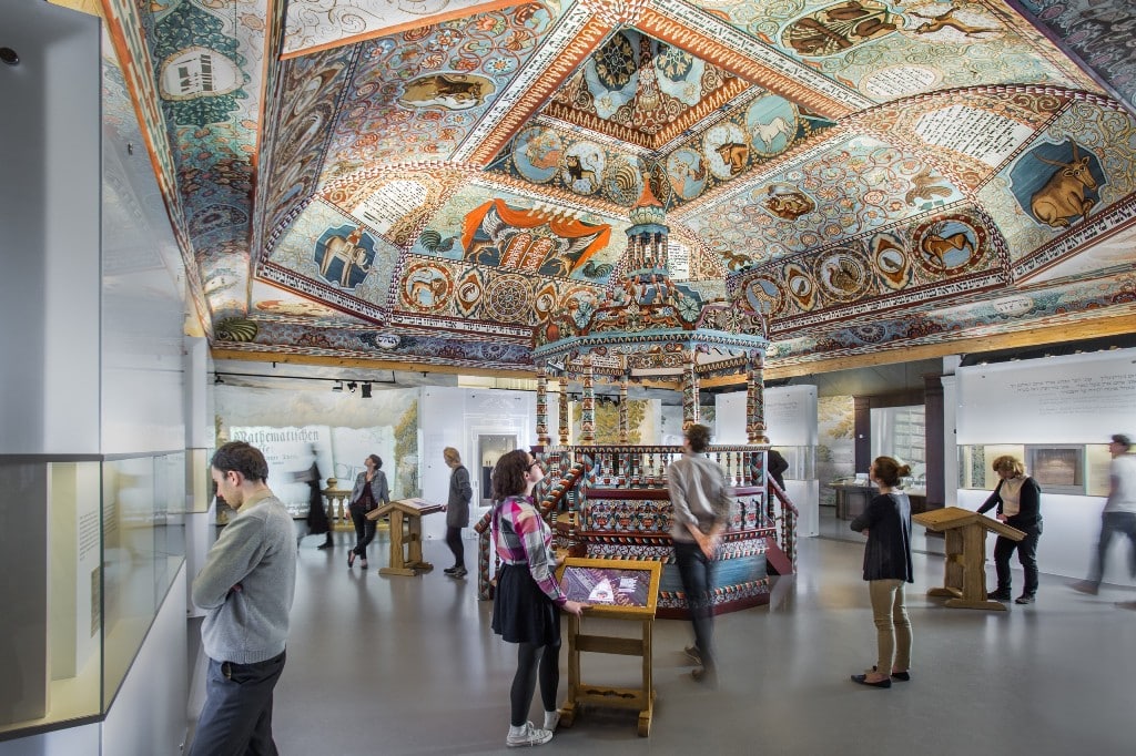 POLIN. Das Museum der Geschichte der Polnischen Juden. Hauptausstellung Synagoge © Foto M. Starowieyska MHZP Polin