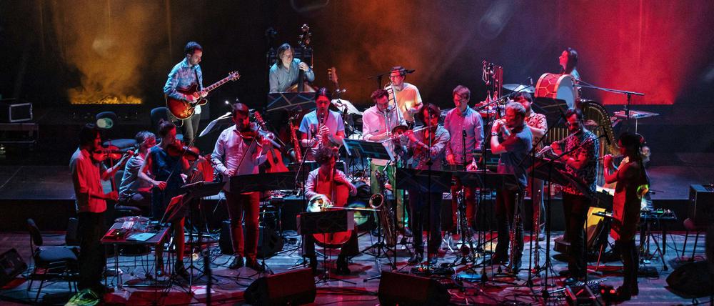 Andromeda Mega Express Orchestra, 2021, spielen am 27. April ein Konzert im Rahmen des diesjährigen jazzahead! © Gianmarco Bresadola