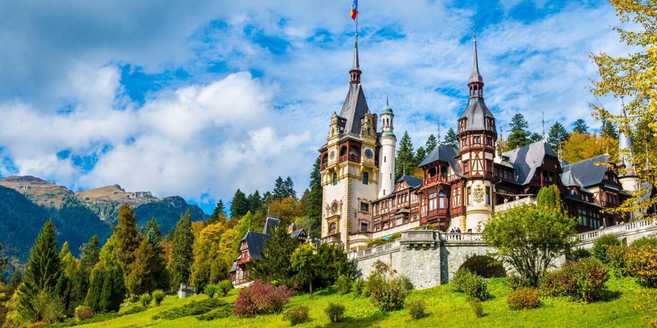 Das Schloss Peleș in Sinaia