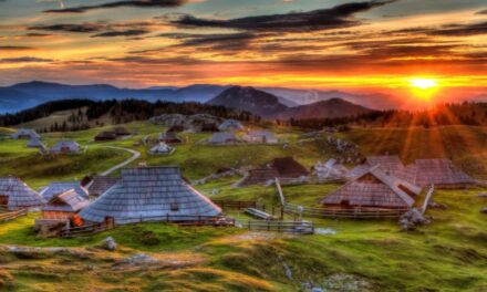 Velika planina. Die größte Hirtensiedlung in Europa