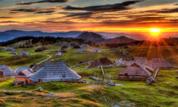 Velika planina. Die größte Hirtensiedlung in Europa