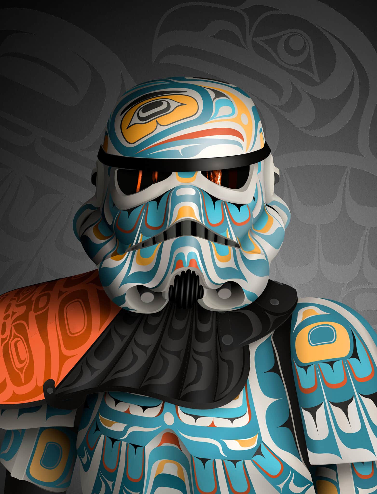 Andy Everson, Tenacity, 2019, Giclée - Druck © Andy Everson