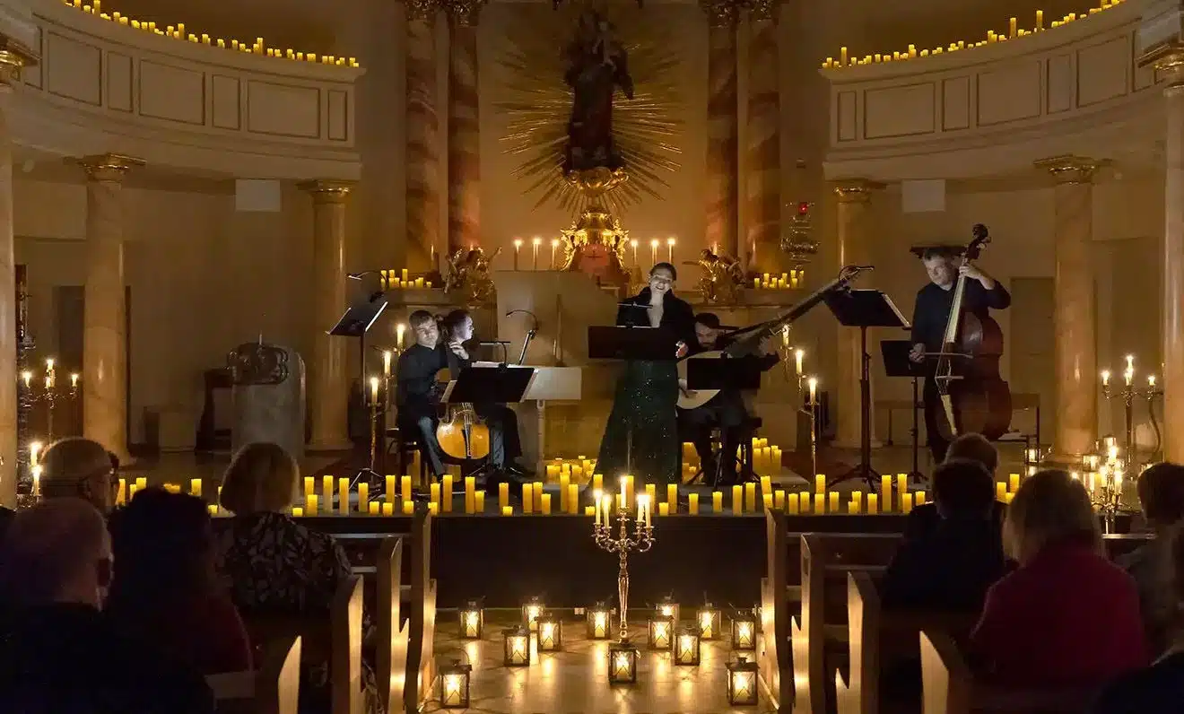 Konzert bei Kerzenschein bei Bayreuth Baroque© Andreas Harbach