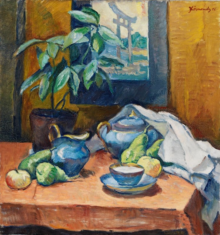 Erwin von Körmendy, Stillleben, 1926, © Sammlung Kunstvilla, Foto: Annette Kradisch