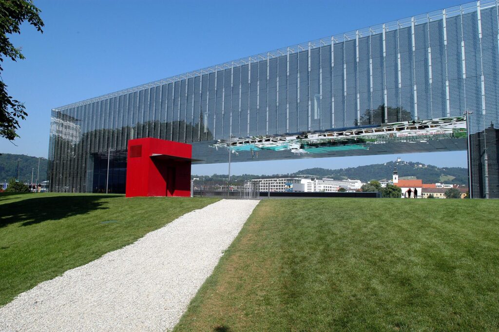 Lentos Kunstmuseum Linz. Foto: Stadt Linz